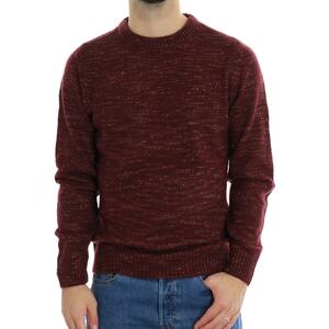 MAGLIA SPACE YARN BORDEAUX